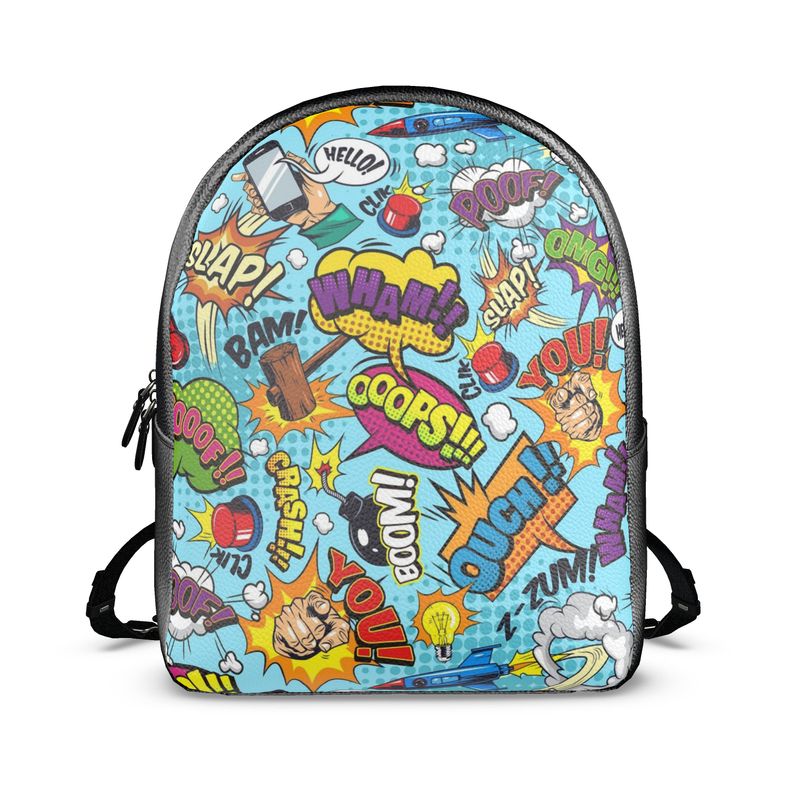 Blue Art, Colville Leather Backpack.