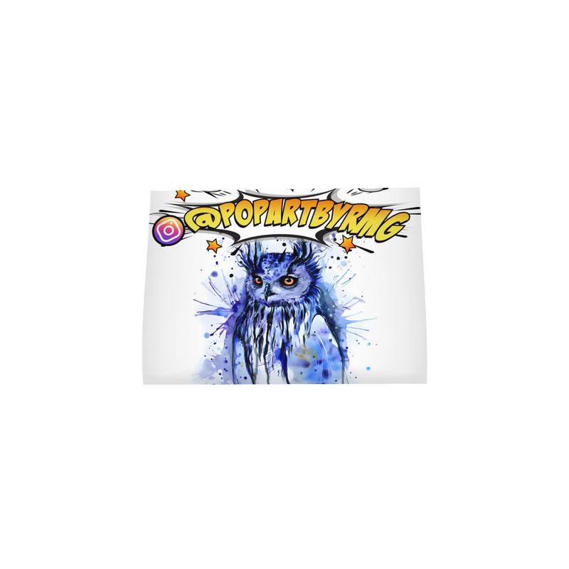 Owl Artistry Nocturnal Illustrations Resolution Blue Throw 🦉