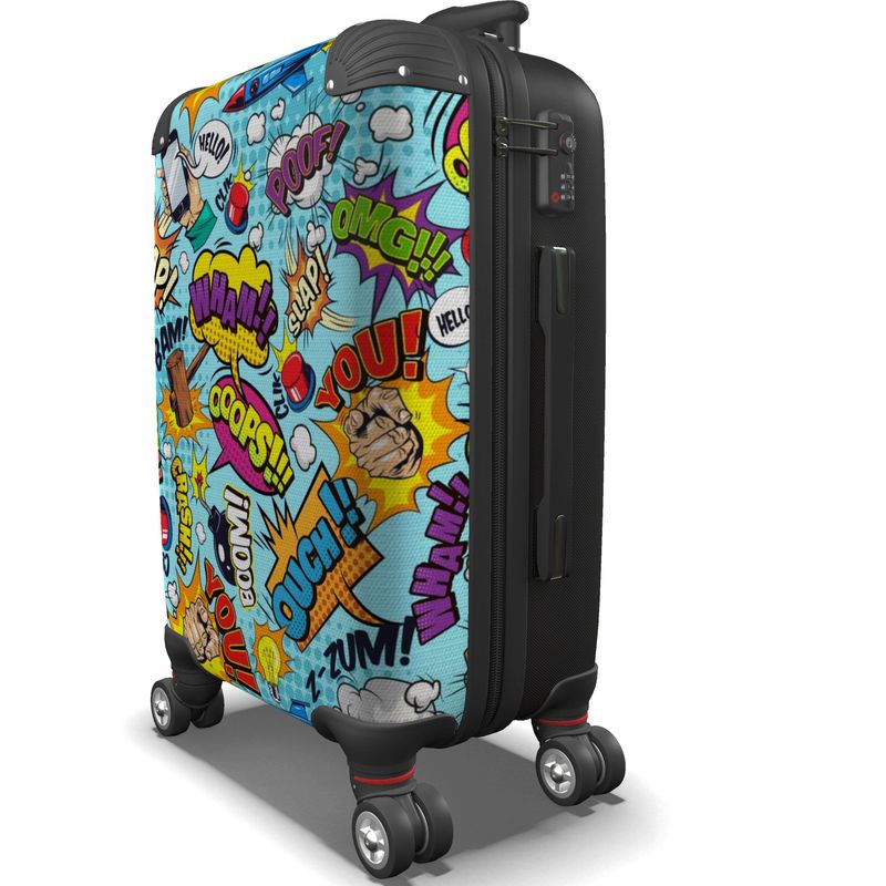 SuitCase Pop Art Blue