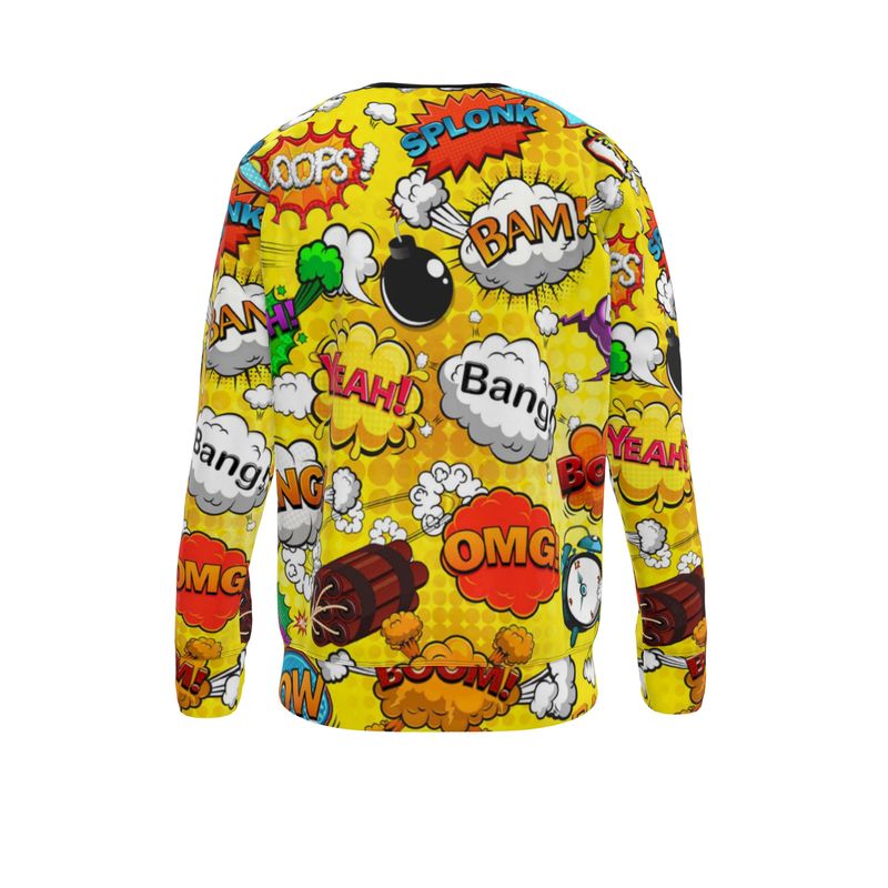 Sweatshirt PopArt Yellow