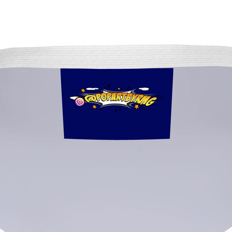 Men's T-Shirt Electric Blue Pop Art by RMG Logo