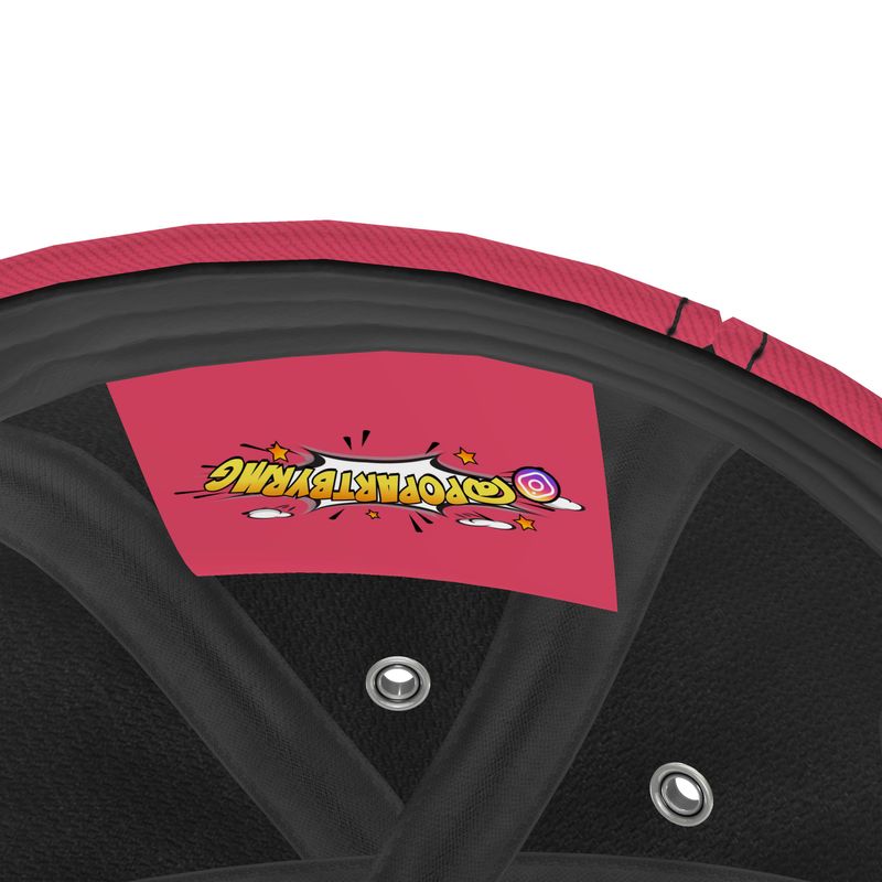 Baseball Cap Cabaret Red & Black.
