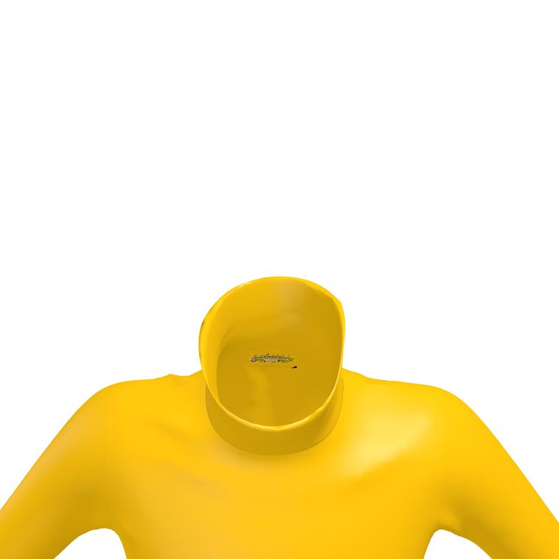 Mikado Yellow Slim Fit Roll Neck.