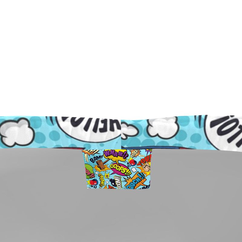 Blue Pop Art, Sweat Shorts.