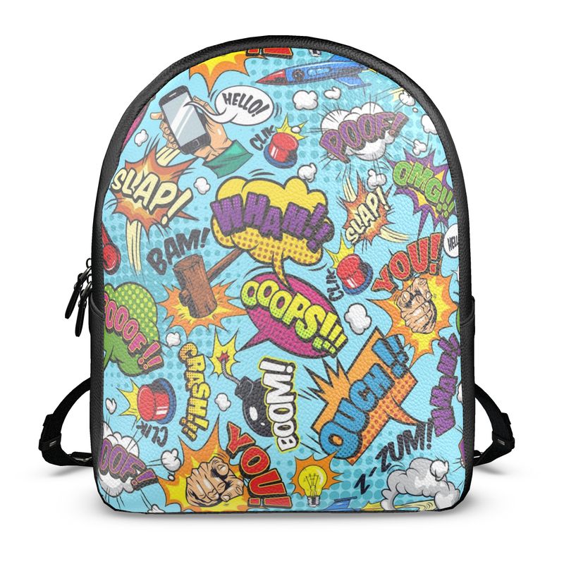 Blue Art, Colville Leather Backpack.