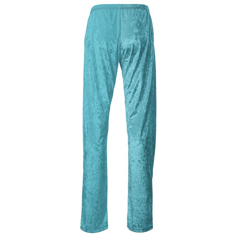 Blue Pop Art, Women's Trousers.