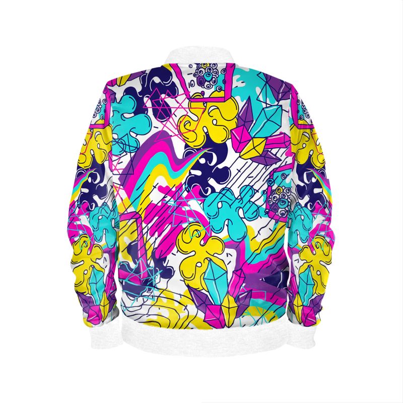Psychedelic Art Bomber Jacket.