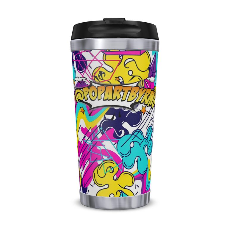 Psychedelic Art Travel Mug.