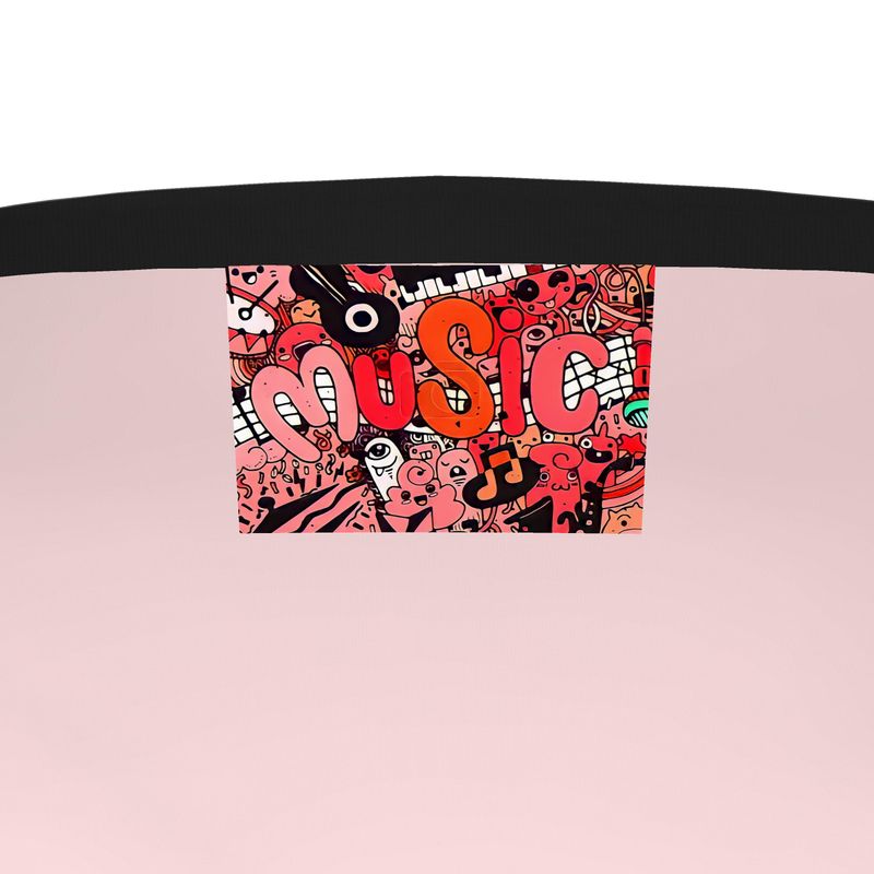 Anime Blush Music Logo T-shirt. Plain color.