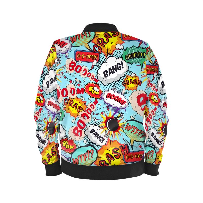BANG! Pop Art Bomber Jacket