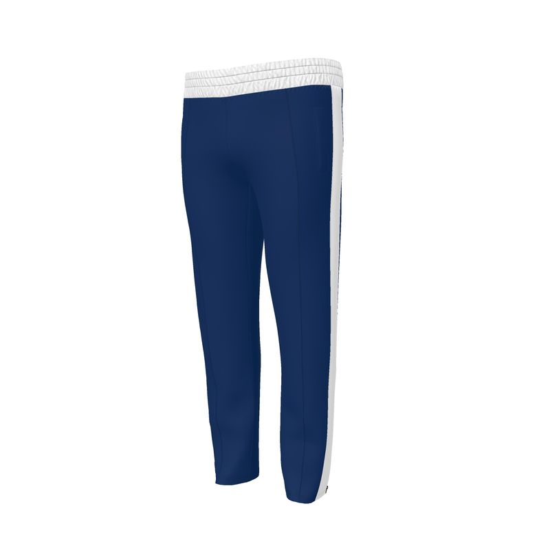 white striped Tracksuit Trousers "Space Odyssey: The Final Restroom"