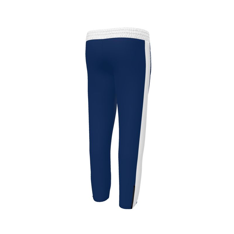 white striped Tracksuit Trousers "Space Odyssey: The Final Restroom"