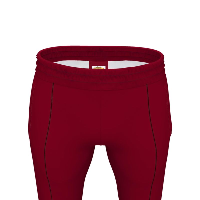 Men's Tracksuit Trousers Burgundy Inspired by K.R.