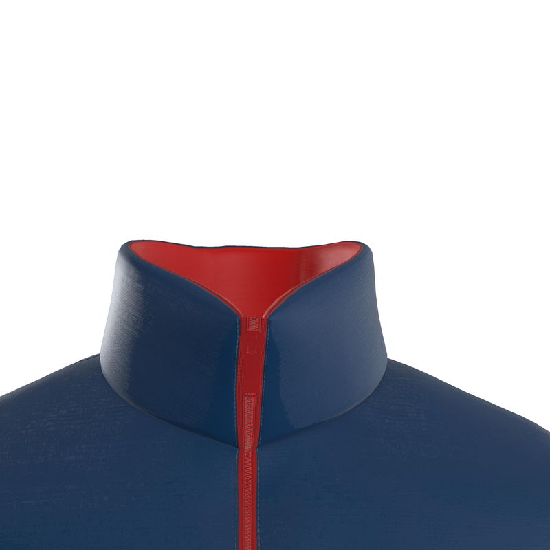 Stars & Stripes Toons Puffer Jacket, Real 100% Silk Satin 85gsm.
