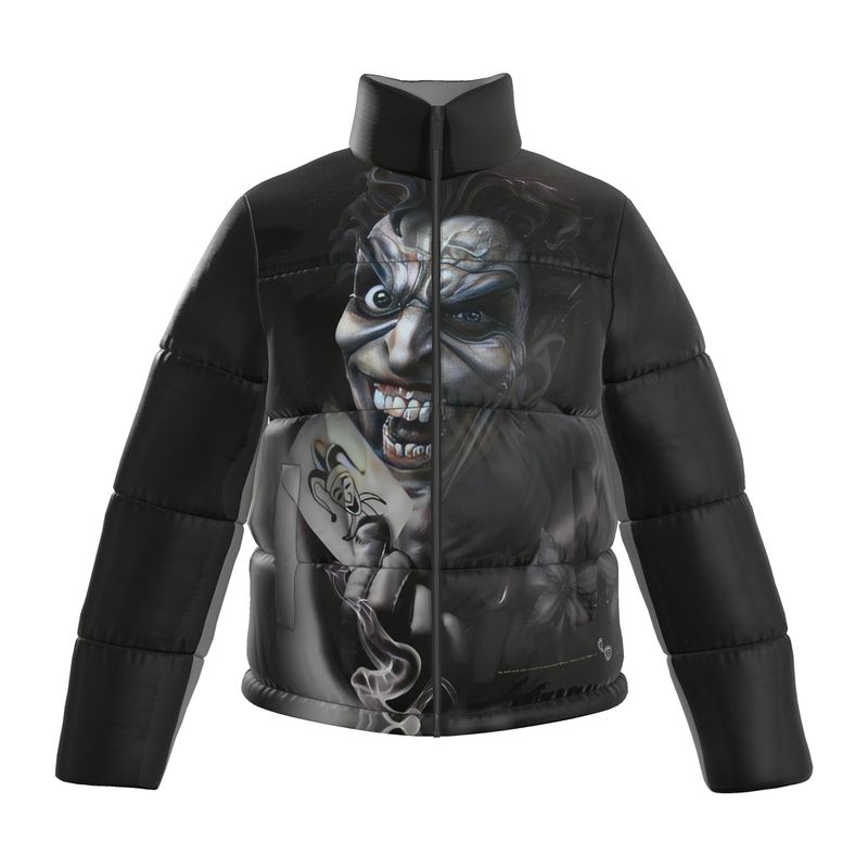 The JKR  Trolley Grey Puffer Jacket.🎨