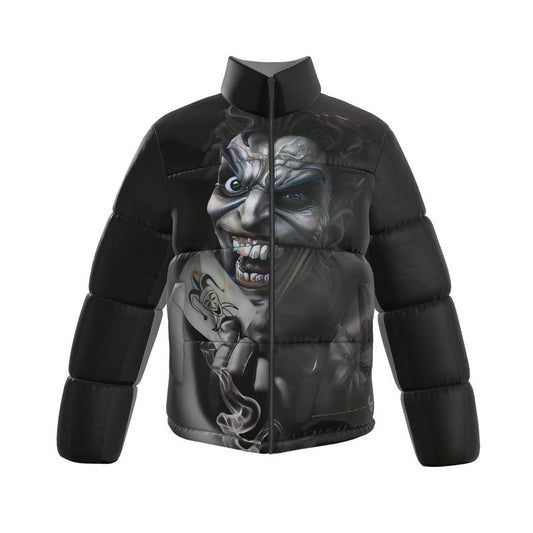 The JKR Trolley Grey Puffer Jacket.🎨