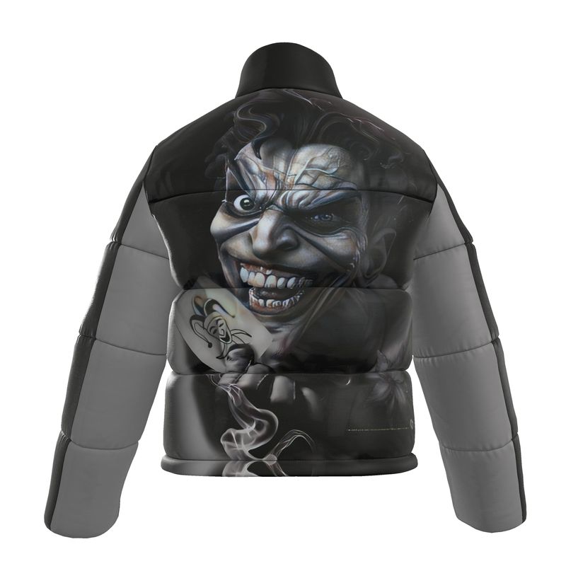 The JKR  Trolley Grey Puffer Jacket.🎨