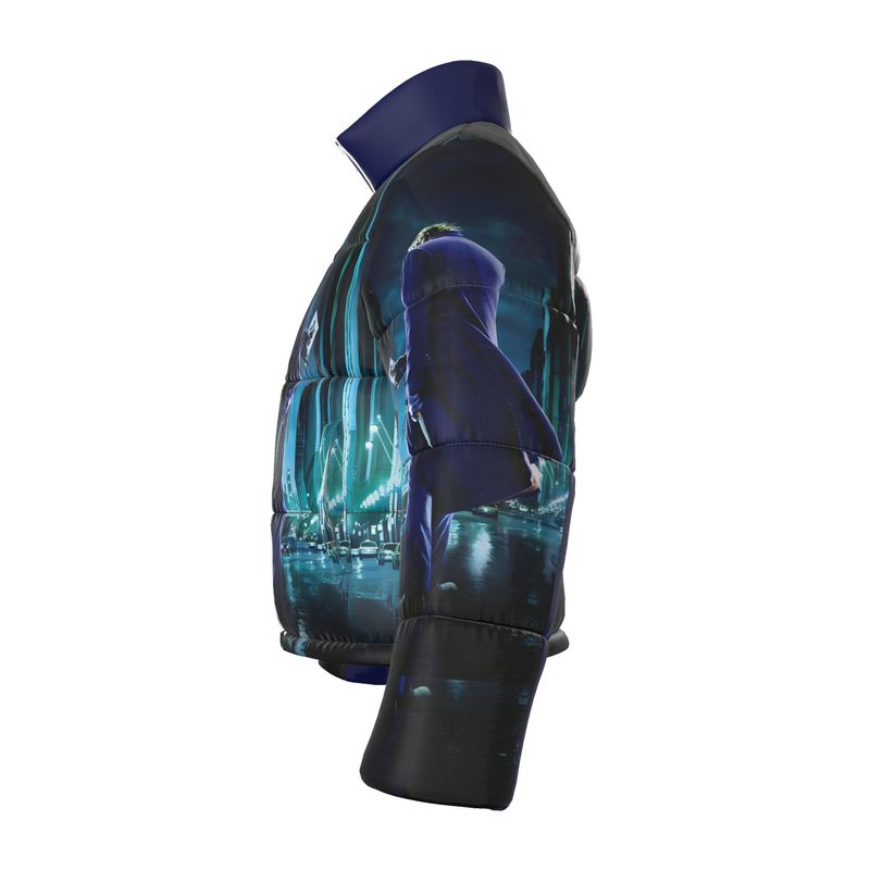 The JKR Phthalo Blue Puffer Jacket.