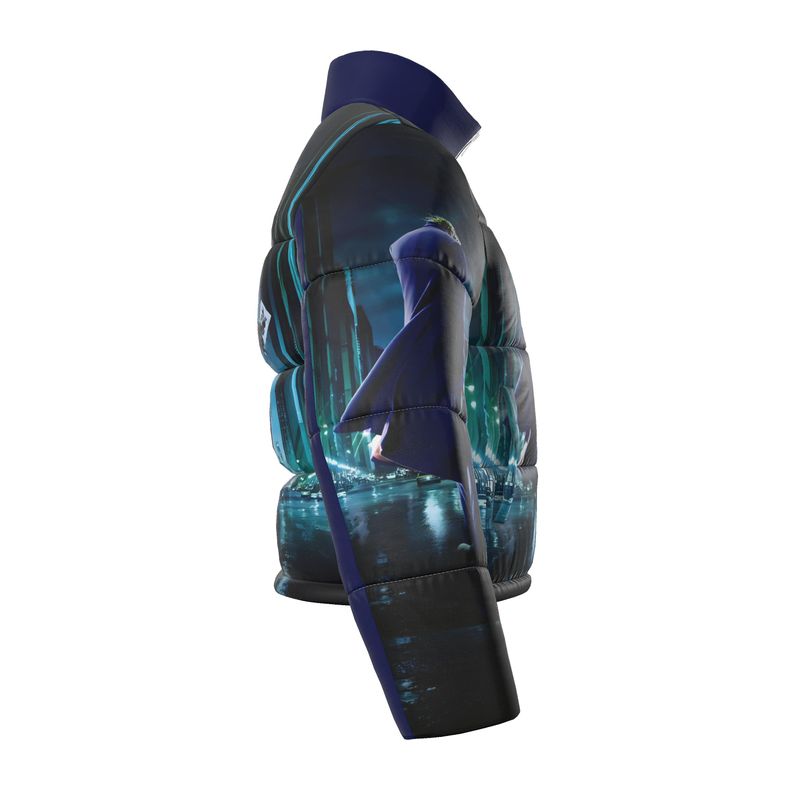 The JKR Phthalo Blue Puffer Jacket.