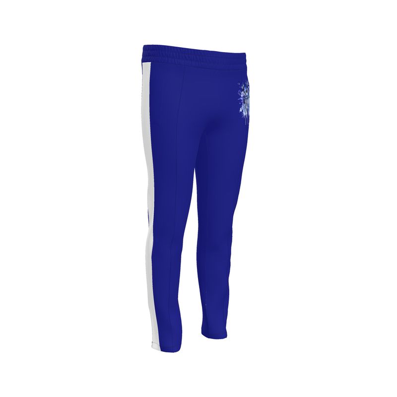 Owl Artistry Resolution Blue Tracksuit White Side Strip Trousers🦉