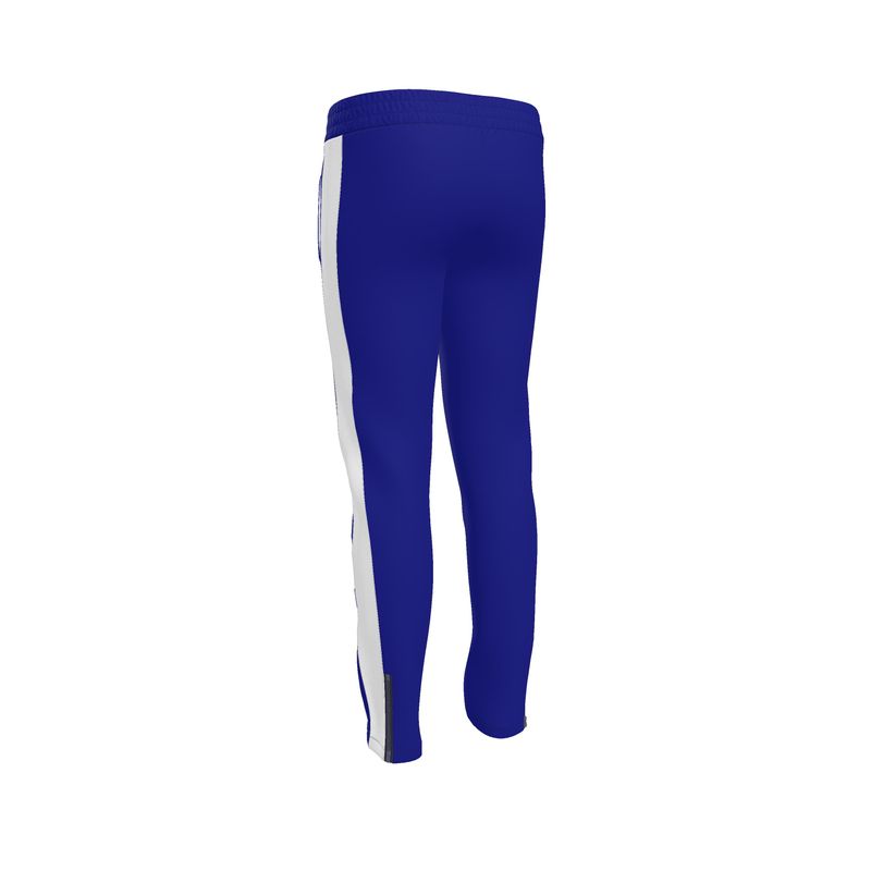 Owl Artistry Resolution Blue Tracksuit White Side Strip Trousers🦉