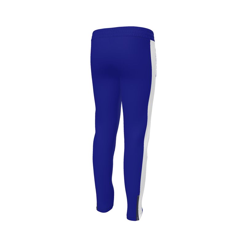 Owl Artistry Resolution Blue Tracksuit White Side Strip Trousers🦉