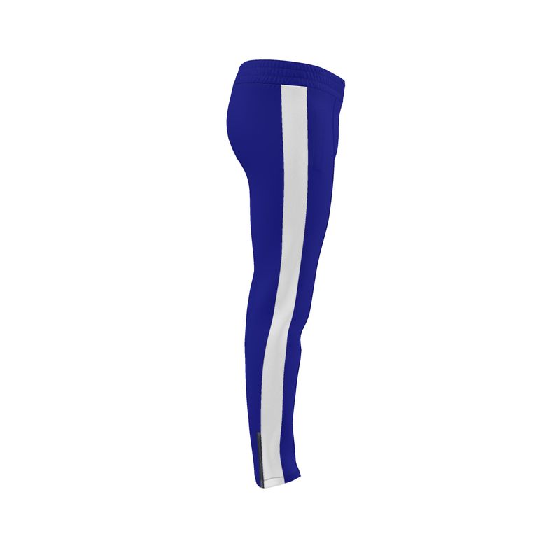 Owl Artistry Resolution Blue Tracksuit White Side Strip Trousers🦉