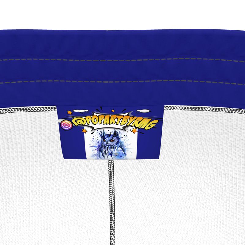 Owl Artistry Resolution Blue Tracksuit White Side Strip Trousers🦉
