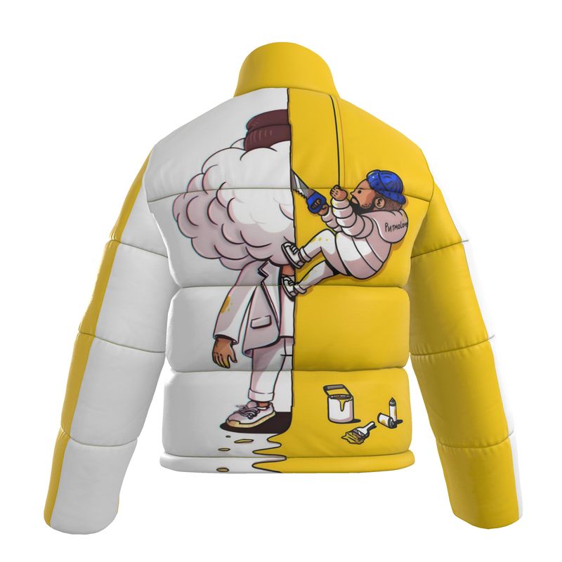 Repaired Monatik Album Art, Puffer Jacket.