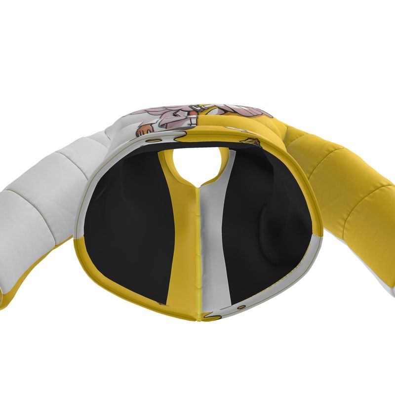 Repaired Monatik Album Art, Puffer Jacket.