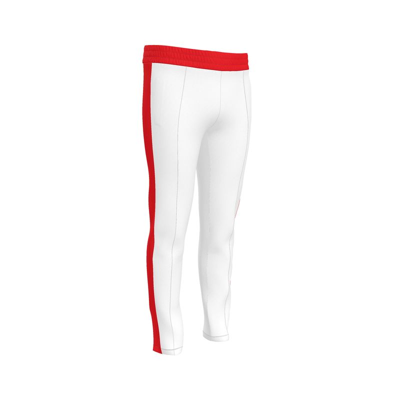 Tech Rebellion - Red Stripe Tracksuit Trousers