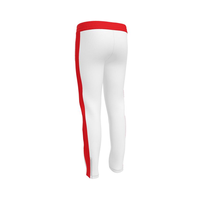 Tech Rebellion - Red Stripe Tracksuit Trousers