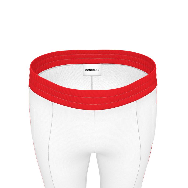 Tech Rebellion - Red Stripe Tracksuit Trousers