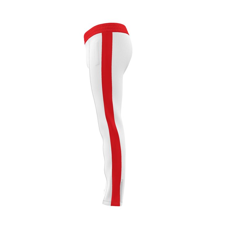 Tech Rebellion - Red Stripe Tracksuit Trousers