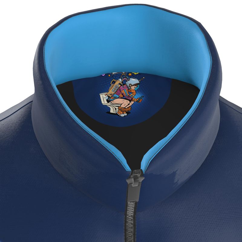 Space Odyssey: The Final Restroom Puffer Jacket Size XL