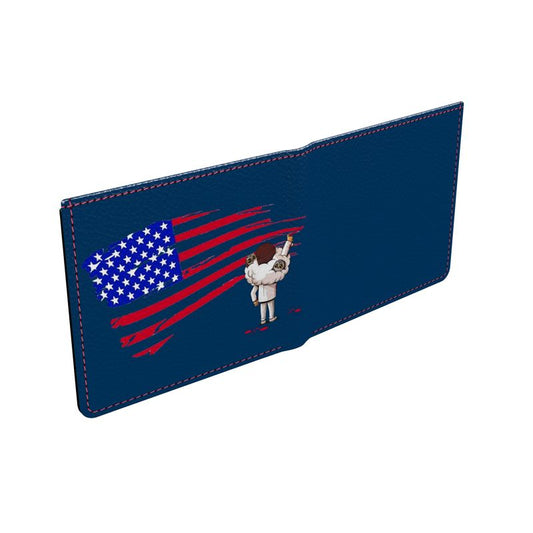 Mens wallet American flag