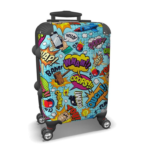 SuitCase Pop Art Blue