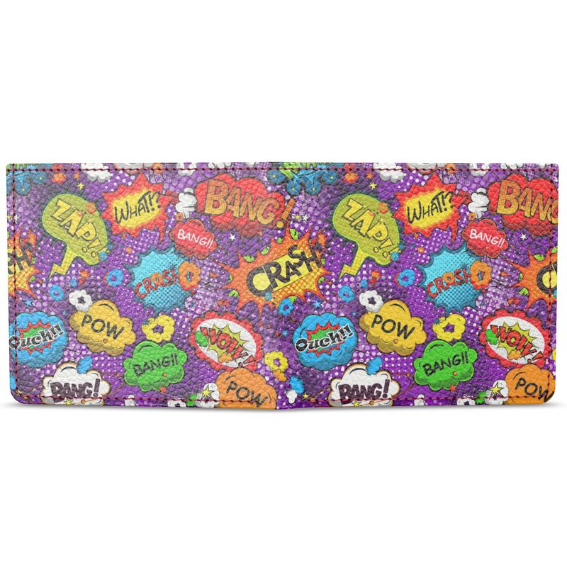 POP ART Purple Unisex Wallet