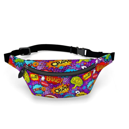 POP ART Purple Fanny Pack