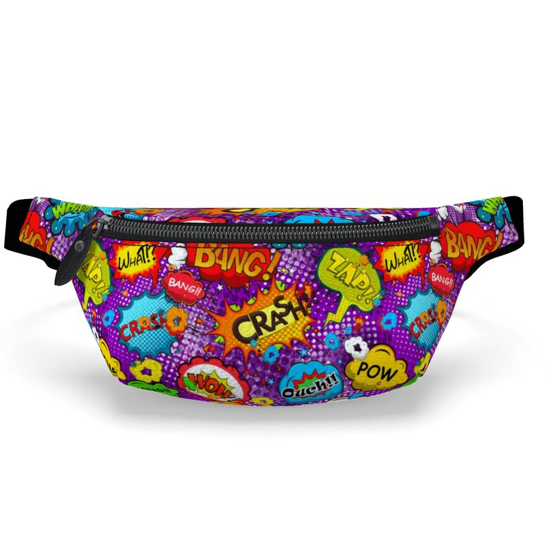 POP ART Purple Fanny Pack