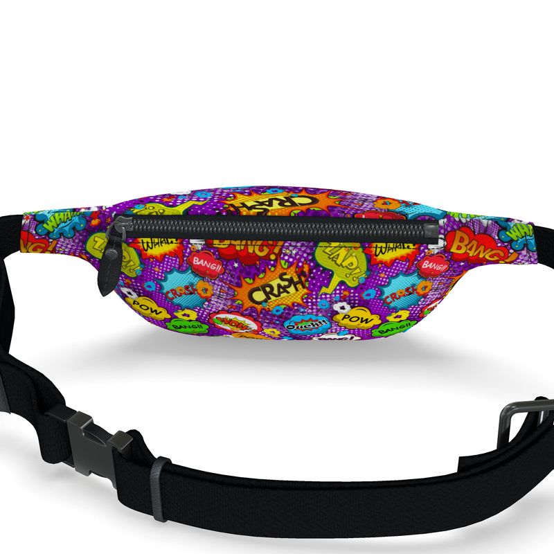 POP ART Purple Fanny Pack