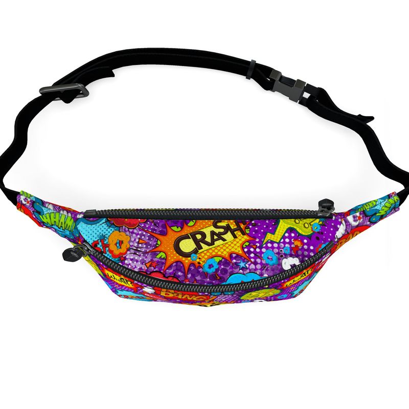 POP ART Purple Fanny Pack