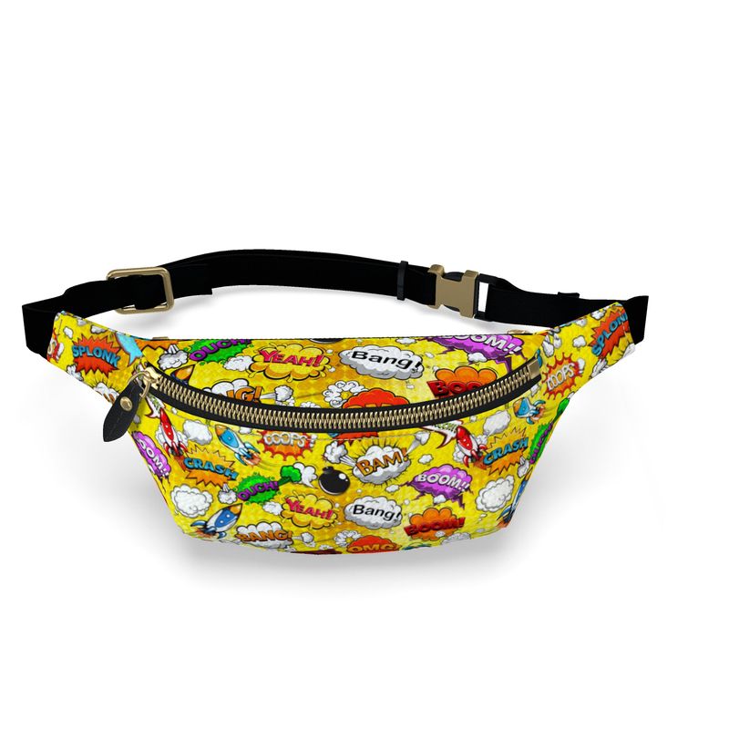 POP ART Yellow Fanny Pack