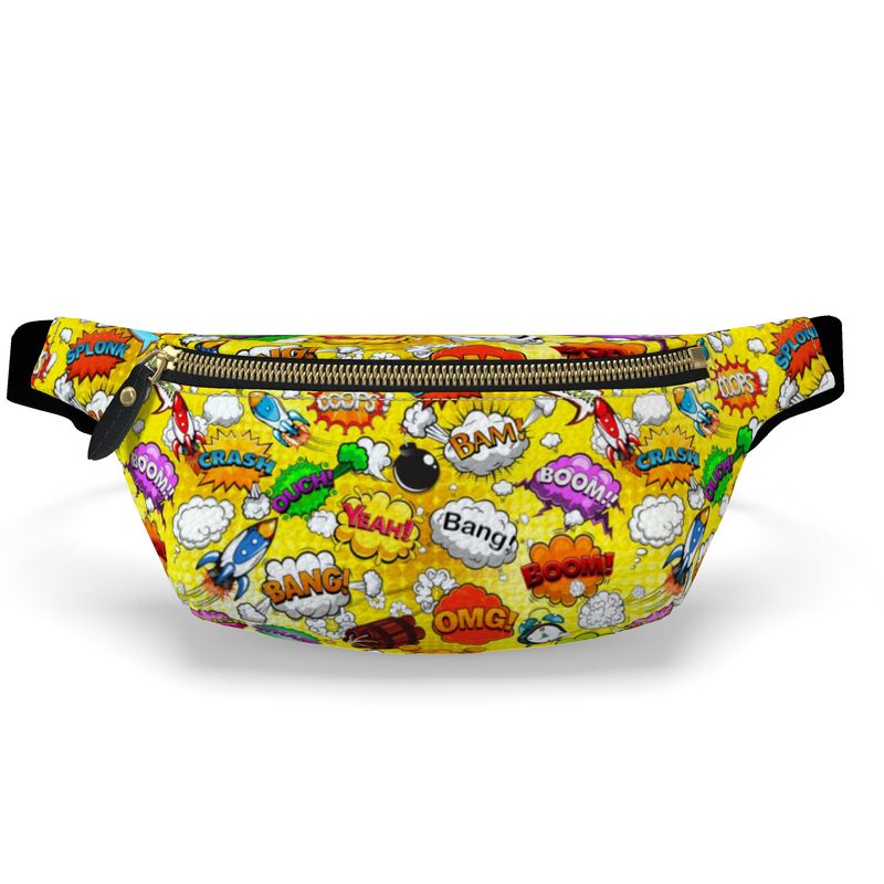 POP ART Yellow Fanny Pack