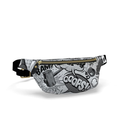 B&W Pop Art Fanny Pack