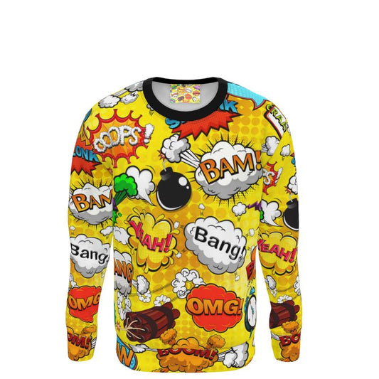 Sweatshirt PopArt Yellow