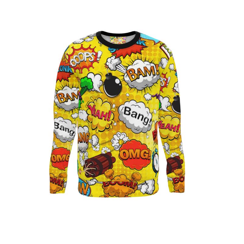 Sweatshirt PopArt Yellow