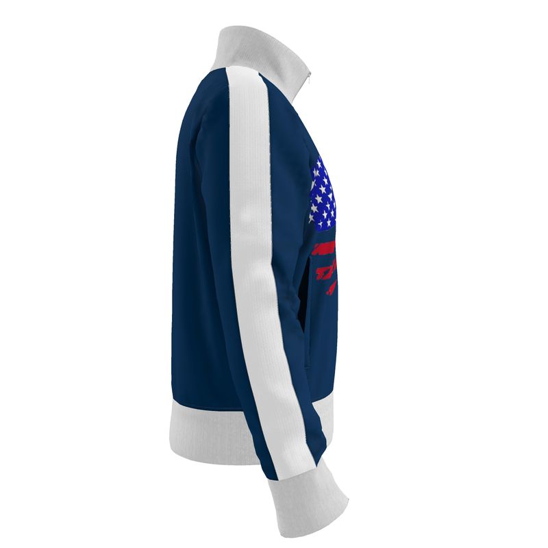 Mens Tracksuit Jacket American Flag