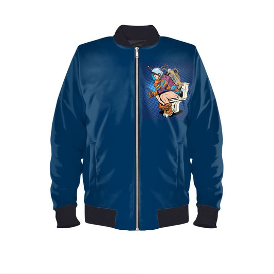 Unisex Bomber Jacket Astronaut