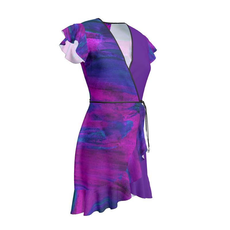 Tea Dress Purple Art